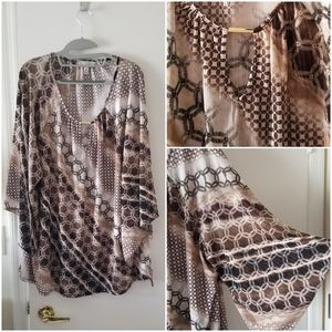 Dana Buchman Plus Blouse